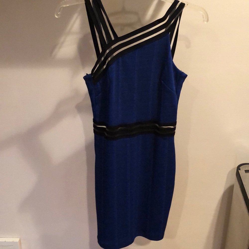 Top Shop Royal Blue Body Con Dress